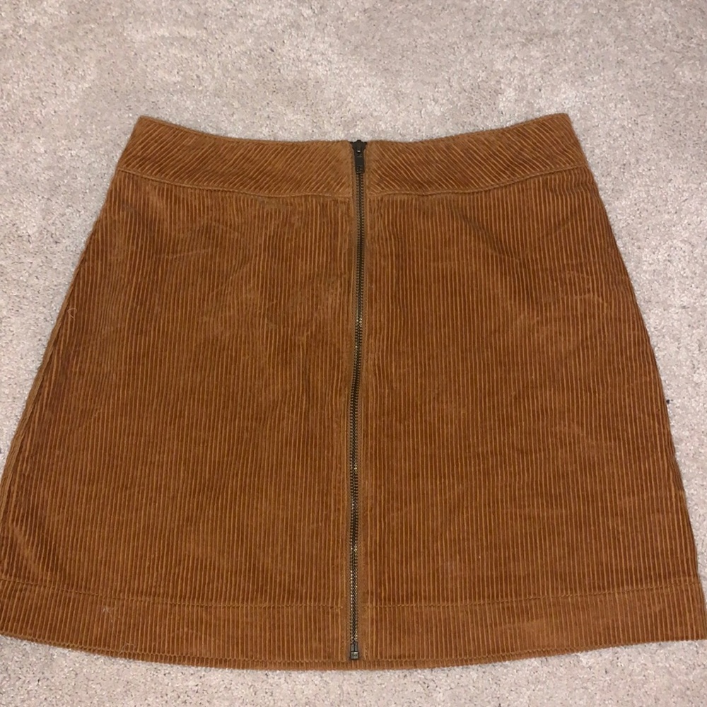 Corduroy skirt from American Apparel